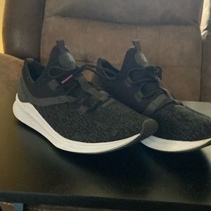 Womens new balance size 10.5 black/white fresh foam laze slightly used